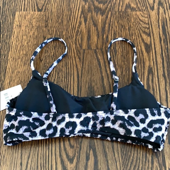 Cheetah print bikini top and bottom - Picture 3 of 4